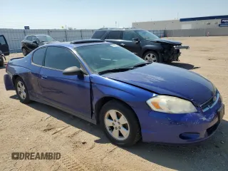 2006 Chevrolet Monte Carlo LT 3.5L with VIN 2G1WM15KX69375609, listed as a Copart auction lot 69091684 with 204,401 mi miles and Salvage Title. Bid and sale history available at carsss.com. Image 4.