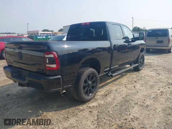 2024 Ram 2500 Big Horn with VIN 3C6UR5DL3RG269750, listed as a IAAI auction lot 42393351 with 12,442 mi miles and . Bid and sale history available at DreamBid. Image 4.
