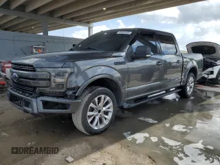 2018 Ford F-150 XL с VIN 1FTEW1C50JKF19590, выставлен на аукционе Copart как лот 45682405 с пробегом 41 038 миль миль и Списание • Salvage title. История ставок и продаж доступна на DreamBid. Изображение 1.