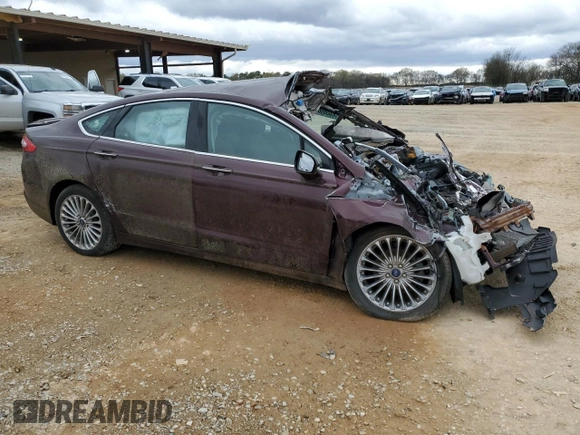 2013 Ford Fusion Titanium with VIN 3FA6P0D99DR288319, listed as a Copart auction lot 50056905 with 0 mi miles and Salvage Title. Bid and sale history available at carsss.com. Image 4.