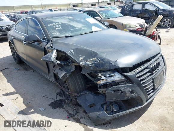 2015 Audi A7 3.0 TDI Premium Plus with VIN WAUWMAFC0FN029822, listed as a IAAI auction lot 41828754 with 148,847 mi miles. Bid and sale history available at carsss.com. Image 6.