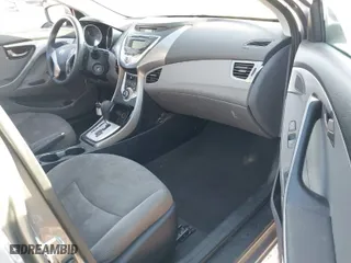 2013 Hyundai Elantra GLS PZEV with VIN 5NPDH4AE1DH161655, listed as a IAAI auction lot 41455556 with 278,893 mi miles. Bid and sale history available at carsss.com. Image 5.