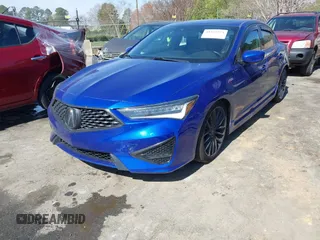 2019 Acura ILX w/Premium/A-Spec Pkg with VIN 19UDE2F80KA001840, listed as a IAAI auction lot 41838274 with 55,480 mi miles. Bid and sale history available at carsss.com. Image 17.