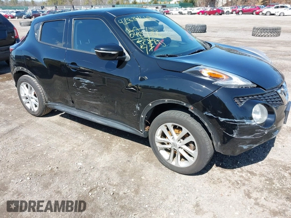2015 Nissan Juke S with VIN JN8AF5MV4FT554384, listed as a IAAI auction lot 41834669 with 167,040 mi miles and . Bid and sale history available at DreamBid. Image 1.