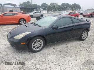 2000 Toyota Celica GT z VIN JTDDR32T1Y0037067, wystawiony jako Copart lot #55262244 z przebiegiem 272 092 mil mil oraz Szkoda całkowita • Salvage title. Historia ofert i sprzedaży dostępna na DreamBid. Obrazek 1.