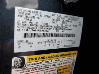 2024 Ford Expedition Limited с VIN 1FMJU2A81REA82227, выставлен на аукционе Copart как лот 54716135 с пробегом 1 901 миль миль и Списание • Salvage title. История ставок и продаж доступна на DreamBid. Изображение 13.
