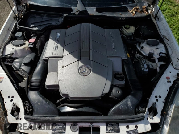 2006 Mercedes-Benz SLK-Class 5.5L AMG with VIN WDBWK73F56F127117, listed as a Copart auction lot 75090334 with 0 mi miles and Salvage Title. Bid and sale history available at carsss.com. Image 11.