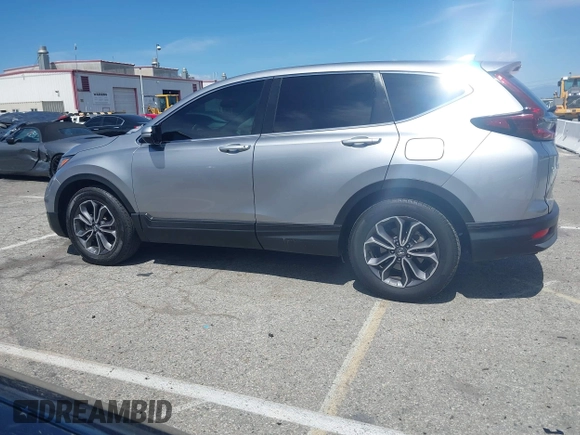 2021 Honda CR-V EX with VIN 2HKRW1H50MH421317, listed as a IAAI auction lot 41939587 with 42,092 mi miles. Bid and sale history available at carsss.com. Image 14.