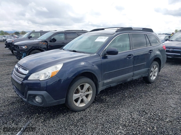 2014 Subaru Outback 2.5i Premium with VIN 4S4BRBDC4E3214134, listed as a IAAI auction lot 42004743 with 206,285 mi miles. Bid and sale history available at carsss.com. Image 17.