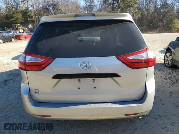 2019 Toyota Sienna L with VIN 5TDZZ3DC2KS972203, listed as a Copart auction lot 41411405 with 0 mi miles and Clean Title. Bid and sale history available at carsss.com. Image 6.