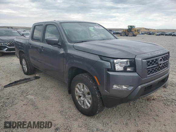 2022 Nissan Frontier SV with VIN 1N6ED1EK1NN611155, listed as a Copart auction lot 60748784 with 30,572 mi miles and Salvage Title. Bid and sale history available at carsss.com. Image 4.