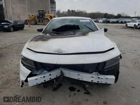 2023 Dodge Charger SXT with VIN 2C3CDXBG1PH572080, listed as a Copart auction lot 50747305 with 0 mi miles and Salvage Title. Bid and sale history available at carsss.com. Image 5.