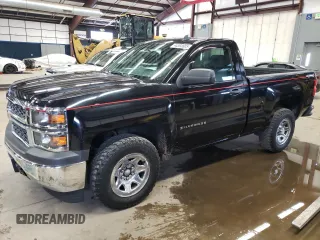 2014 Chevrolet Silverado 1500 Work Truck with VIN 1GCNKPECXEZ298359, listed as a Copart auction lot 44393805 with 183,028 mi miles and Clean Title. Bid and sale history available at DreamBid. Image 1.