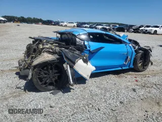2023 Chevrolet Corvette 2LT with VIN 1G1YB2D4XP5132792, listed as a Copart auction lot 57857715 with Not provided miles and Salvage title. Bid and sale history available at DreamBid. Image 3.