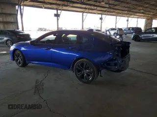 2021 Acura TLX w/A-Spec Package with VIN 19UUB5F59MA011592, listed as a Copart auction lot 58799245 with 41,682 mi miles and Salvage title. Bid and sale history available at DreamBid. Image 2.
