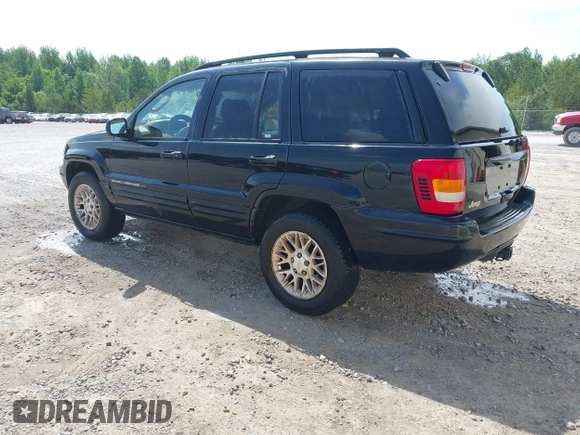 2002 Jeep Grand Cherokee Limited with VIN 1J8GX58N32C130002, listed as a IAAI auction lot 42179840 with 246,661 mi miles and . Bid and sale history available at DreamBid. Image 3.