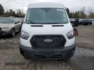 2024 Ford Transit Cargo with VIN 1FTBR1C87RKB09286, listed as a Copart auction lot 48544955 with 4,343 mi miles and Salvage Title. Bid and sale history available at DreamBid. Image 5.