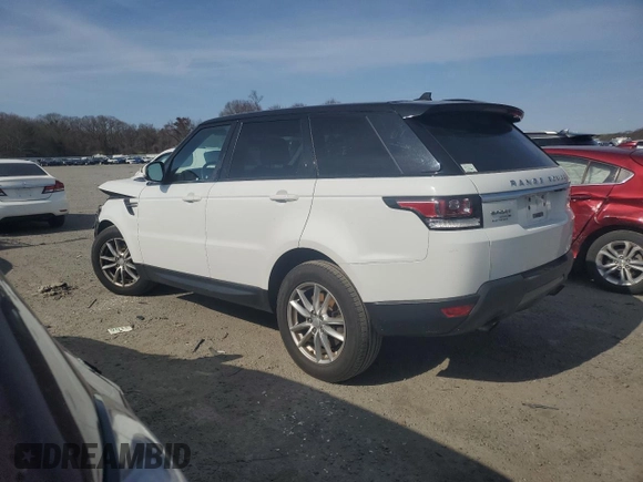 2016 Land Rover Range Rover Sport SE with VIN SALWG2PF5GA593735, listed as a Copart auction lot 53455955 with 106,567 mi miles and Salvage Title. Bid and sale history available at DreamBid. Image 2.