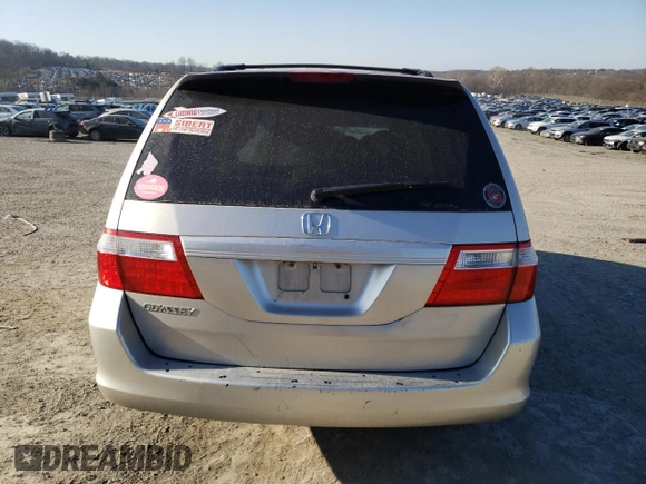2006 Honda Odyssey LX with VIN 5FNRL38266B014131, listed as a Copart auction lot 48244525 with 265,426 mi miles and Salvage Title. Bid and sale history available at carsss.com. Image 6.