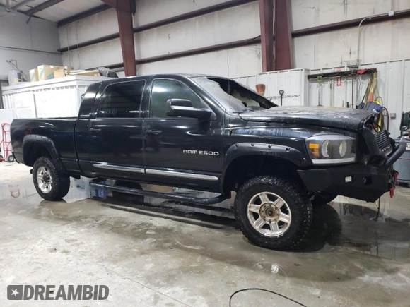 2006 Dodge Ram 2500 SLT with VIN 3D7KS29C06G261988, listed as a Copart auction lot 89102345 with 0 mi miles and Non Repairable. Bid and sale history available at carsss.com. Image 4.