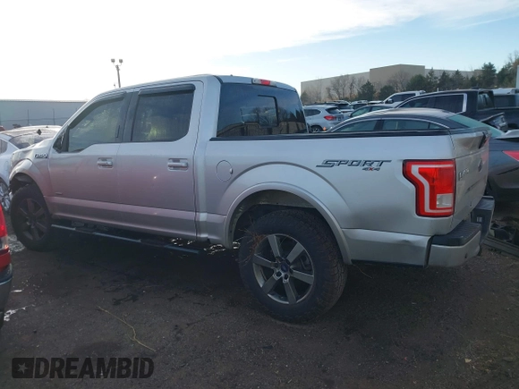 2017 Ford F-150 XL with VIN 1FTEW1EG8HKE36787, listed as a IAAI auction lot 41139656 with 107,595 mi miles. Bid and sale history available at carsss.com. Image 15.