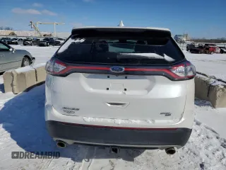 2015 Ford Edge SEL with VIN 2FMTK4J88FBB20988, listed as a Copart auction lot 45712615 with 79,695 mi miles and Salvage Title. Bid and sale history available at carsss.com. Image 6.