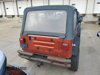 1995 Jeep Wrangler S with VIN 1J4FY19P1SP300868, listed as a Copart auction lot 85381954 with 171,288 mi miles and Clean Title. Bid and sale history available at carsss.com. Image 10.