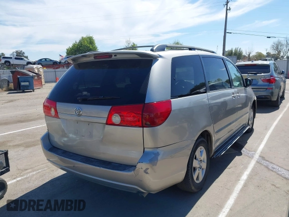 2006 Toyota Sienna CE with VIN 5TDZA23CX6S585116, listed as a IAAI auction lot 42024528 with 244,067 mi miles. Bid and sale history available at carsss.com. Image 4.