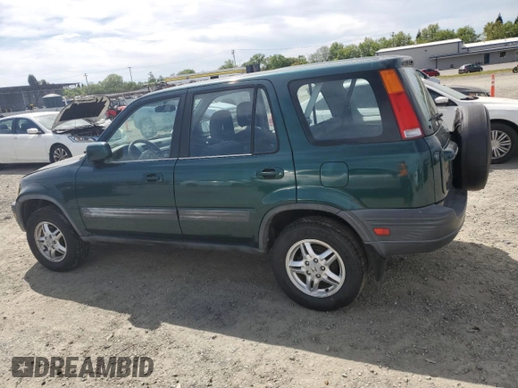 2001 Honda CR-V EX with VIN JHLRD176X1S009101, listed as a Copart auction lot 52637395 with 194,514 mi miles and Salvage Title. Bid and sale history available at carsss.com. Image 2.