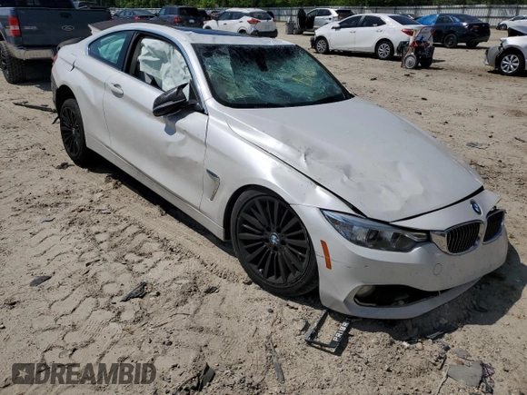 2015 BMW 4 Series 435i с VIN WBA3R1C55FK194700, выставлен на аукционе Copart как лот 53197794 с пробегом Не указан миль и Списание • Salvage title. История ставок и продаж доступна на DreamBid. Изображение 4.
