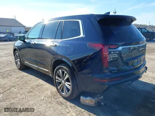 2021 Cadillac XT6 Premium Luxury with VIN 1GYKPDRS8MZ175544, listed as a IAAI auction lot 41591775 with 39,290 mi miles. Bid and sale history available at carsss.com. Image 3.