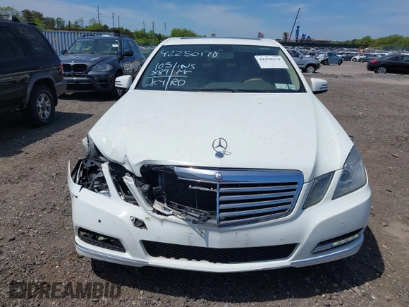 2013 Mercedes-Benz E 350 Luxury with VIN WDDHF8JB9DA770848, listed as a IAAI auction lot 42250178 with 105,889 mi miles and . Bid and sale history available at DreamBid. Image 12.