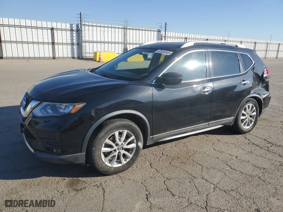 2017 Nissan Rogue SV with VIN KNMAT2MT2HP509666, listed as a Copart auction lot 42630845 with 119287 miles and Salvage Title. Bid and sale history available at carsss.com. Image 1.
