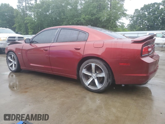 2014 Dodge Charger RT z VIN 2C3CDXCT9EH295199, wystawiony jako Copart lot #56380845 z przebiegiem 161 061 mil mil oraz Szkoda całkowita • Salvage title. Historia ofert i sprzedaży dostępna na DreamBid. Obrazek 2.