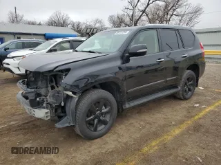2012 Lexus GX 460 with VIN JTJBM7FX9C5049454, listed as a Copart auction lot 86151264 with 164,873 mi miles and Salvage Title. Bid and sale history available at carsss.com. Image 1.