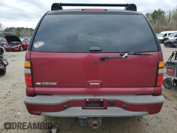 2006 Chevrolet Tahoe Z71 with VIN 1GNEK13Z46R156179, listed as a Copart auction lot 49032545 with 168,758 mi miles and Salvage Title. Bid and sale history available at carsss.com. Image 6.