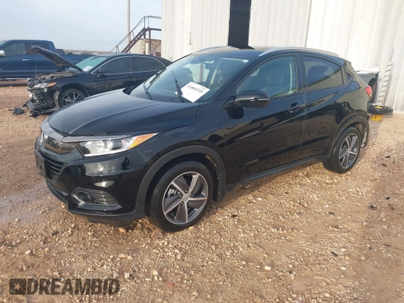 2022 Honda HR-V EX with VIN 3CZRU6H52NM755762, listed as a IAAI auction lot 41004335 with 38,834 mi miles. Bid and sale history available at carsss.com. Image 18.