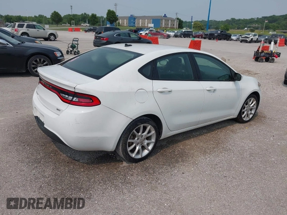 2013 Dodge Dart SXT with VIN 1C3CDFBA7DD270792, listed as a IAAI auction lot 42386977 with 204,715 mi miles and . Bid and sale history available at DreamBid. Image 4.