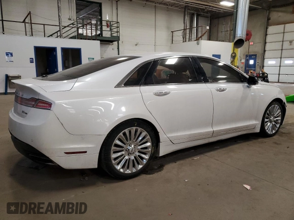 2015 Lincoln MKZ z VIN 3LN6L2G96FR606196, wystawiony jako Copart lot #48531905 z przebiegiem 213 172 mil mil oraz Szkoda całkowita • Salvage title. Historia ofert i sprzedaży dostępna na DreamBid. Obrazek 3.