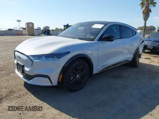 2022 Ford Mustang Mach-E California Route 1 with VIN 3FMTK2SU2NMA43869, listed as a IAAI auction lot 42153585 with 20,444 mi miles and . Bid and sale history available at DreamBid. Image 2.