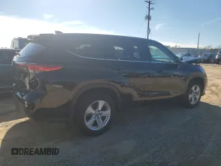 2020 Toyota Highlander L with VIN 5TDCZRBH7LS519221, listed as a Copart auction lot 41575805 with 51,289 mi miles and Salvage title. Bid and sale history available at DreamBid. Image 3.