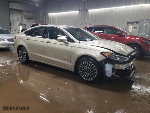 2018 Ford Fusion Hybrid Titanium with VIN 3FA6P0RU2JR192170, listed as a Copart auction lot 48724345 with 102,690 mi miles and Salvage Title. Bid and sale history available at carsss.com. Image 4.