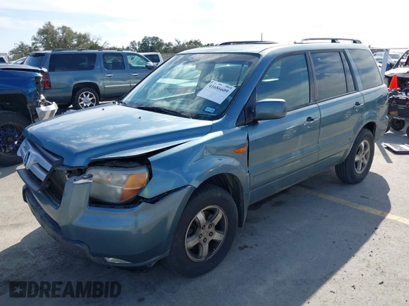 2008 Honda Pilot SE z VIN 5FNYF28388B012776, wystawiony jako IAAI lot #41686609 z przebiegiem 271 110 mil mil oraz . Historia ofert i sprzedaży dostępna na DreamBid. Obrazek 2.