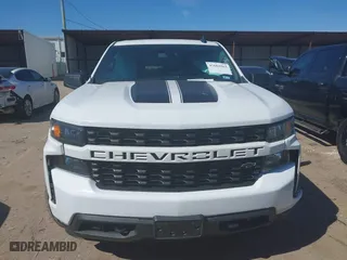 2021 Chevrolet Silverado 1500 Custom with VIN 1GCPYBEK4MZ261632, listed as a IAAI auction lot 41662563 with 50,063 mi miles. Bid and sale history available at carsss.com. Image 12.