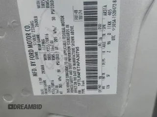 2010 Ford Ranger XLT z VIN 1FTLR4FE7APA30795, wystawiony jako Copart lot #59585595 z przebiegiem 161 414 mil mil oraz Szkoda całkowita • Salvage title. Historia ofert i sprzedaży dostępna na DreamBid. Obrazek 12.
