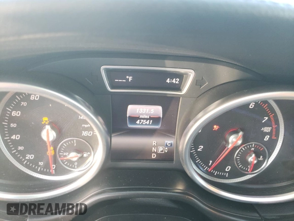 2019 Mercedes-Benz GLS with VIN 4JGDF6EE1KB237526, listed as a Copart auction lot 40089223 with 47,541 mi miles. Bid and sale history available at carsss.com. Image 9.