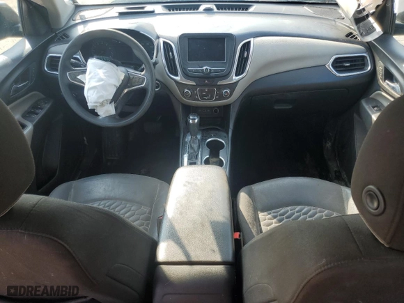 2020 Chevrolet Equinox LS with VIN 2GNAXHEV0L6271727, listed as a Copart auction lot 46811495 with 158,150 mi miles and Salvage Title. Bid and sale history available at carsss.com. Image 8.