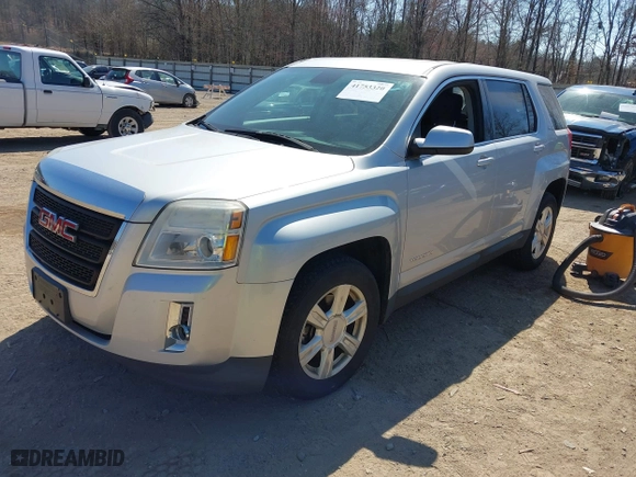 2015 GMC Terrain SLE with VIN 2GKFLVEK6F6319738, listed as a IAAI auction lot 41753320 with 106,451 mi miles. Bid and sale history available at carsss.com. Image 17.