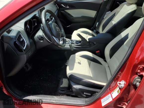 2015 Mazda 3 S Grand Touring with VIN JM1BM1M38F1274301, listed as a Copart auction lot 59513355 with 95,239 mi miles and Salvage title. Bid and sale history available at DreamBid. Image 7.