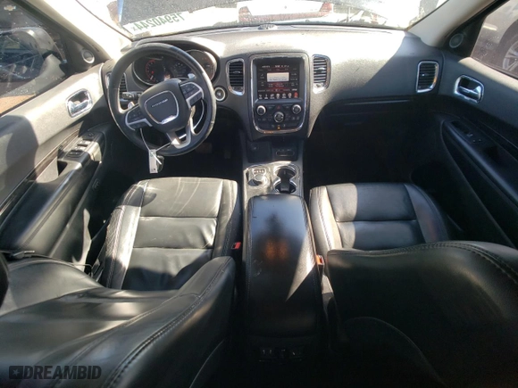 2014 Dodge Durango Limited with VIN 1C4SDJDTXEC332900, listed as a Copart auction lot 75940244 with 221,196 mi miles and Salvage Title. Bid and sale history available at carsss.com. Image 8.